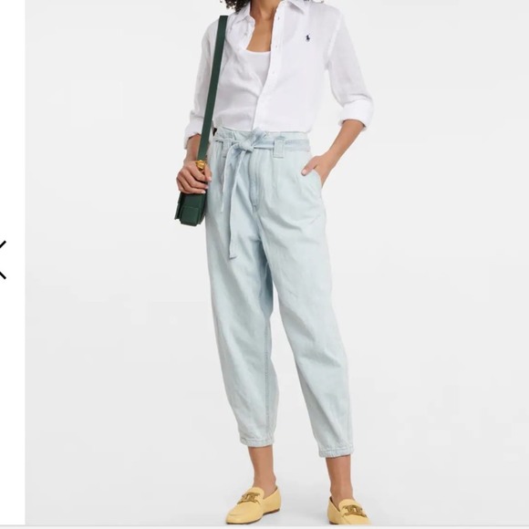 Polo Ralph Lauren Denim - Polo Ralph Lauren Blue Label Tapered Ankle Pant